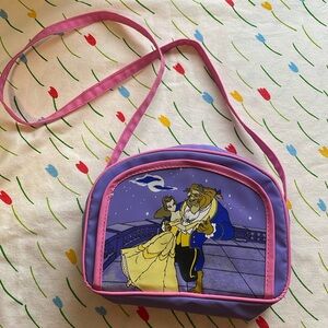 Vintage Disney Beauty and The Beast small bag / purse - USED